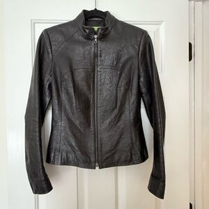 Carlisle Women's Dark Leather Jacket
